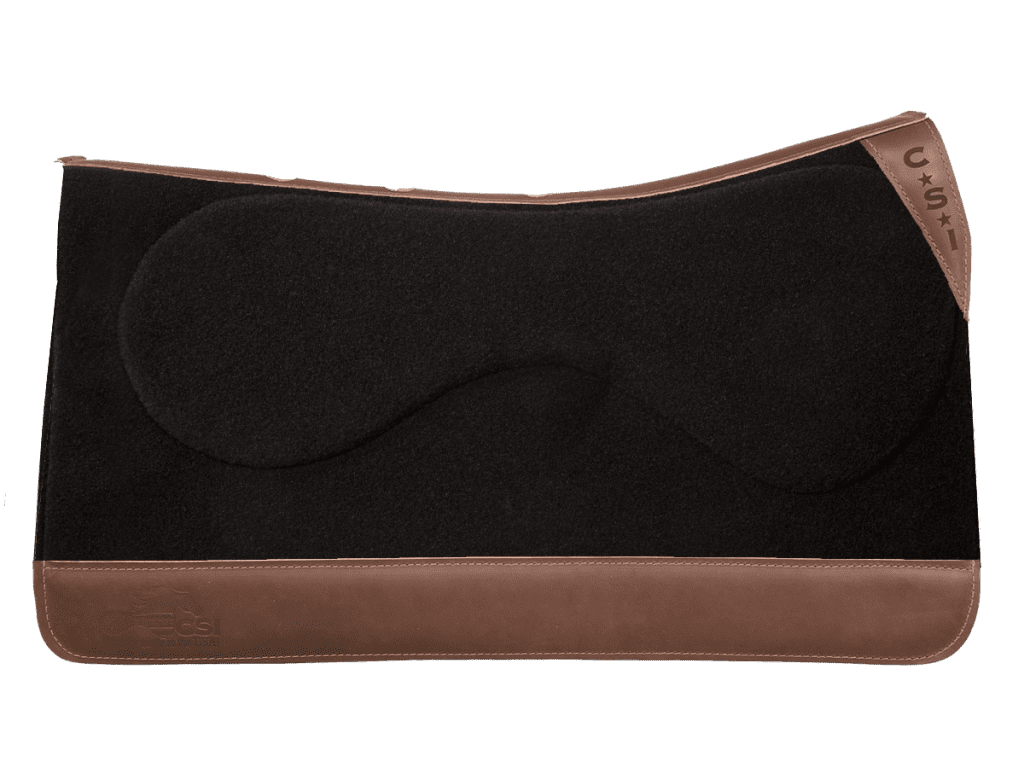 Standard Cut - Black with Brown Leather, 32"