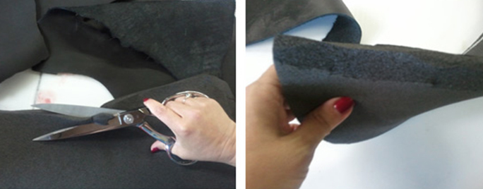 CSI Saddle Pads how to bevel your Shims