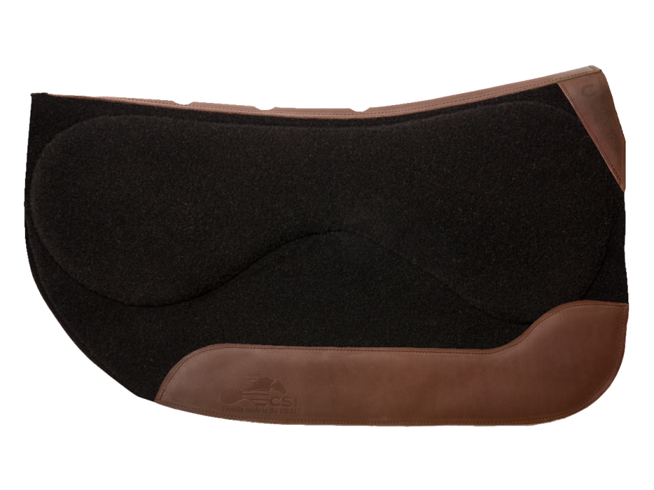 CSI Flex-Plate® Western Round Skirt Saddle Pad