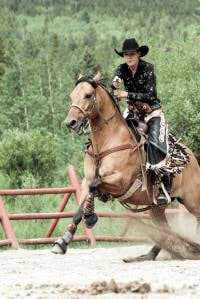 CSI Saddle Pad ridden by Elizabeth Clavette