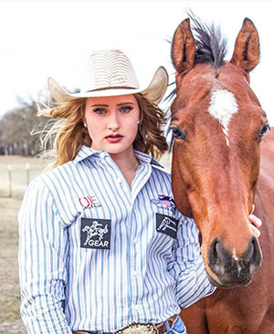 Celene Burke - Team CSI Saddle Pad 2019