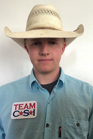 Collin Palmer - Team CSI Saddle Pad 2019