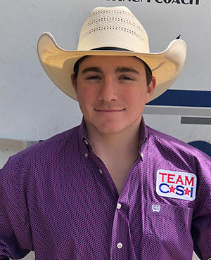 Dawson Appleton - Team CSI Saddle Pad 2019