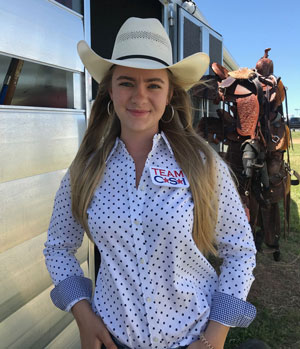 Jade Kenney - Team CSI Saddle Pad 2019