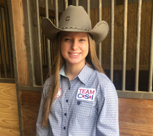 Mallory McGee - Team CSI Saddle Pad 2019