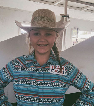 McKenna Reiter - Team CSI Saddle Pad 2019