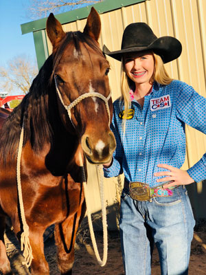 Shyanna Reeves - Team CSI Saddle Pad 2019